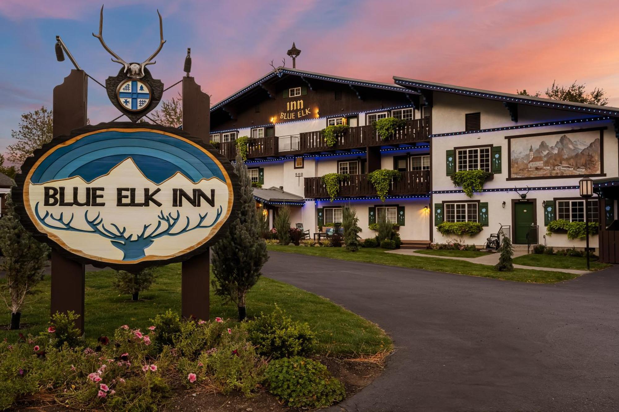 Blue Elk Inn Leavenworth Exteriör bild