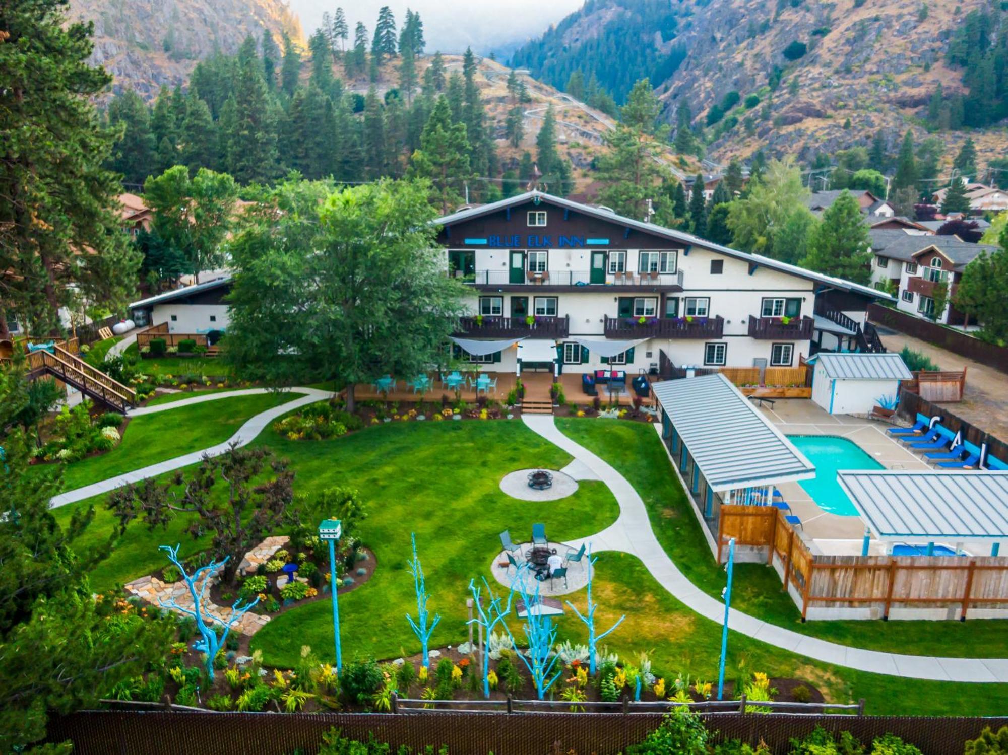 Blue Elk Inn Leavenworth Exteriör bild